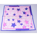 Super Soft Star Design Seide Square Schals, passend für Baby Schal mit Hals Schals Schal